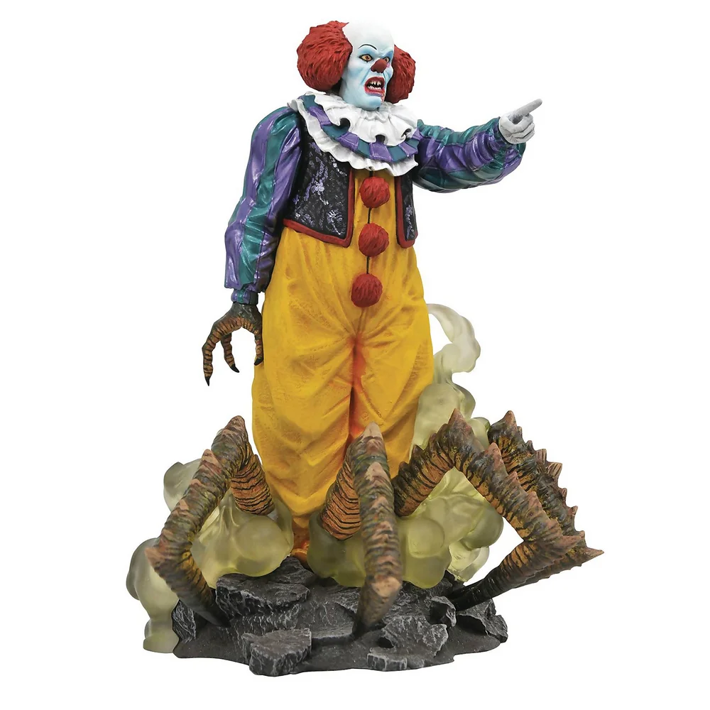 Diamond Select It 1990 Gallery Pennywise PVC Statue Image 1