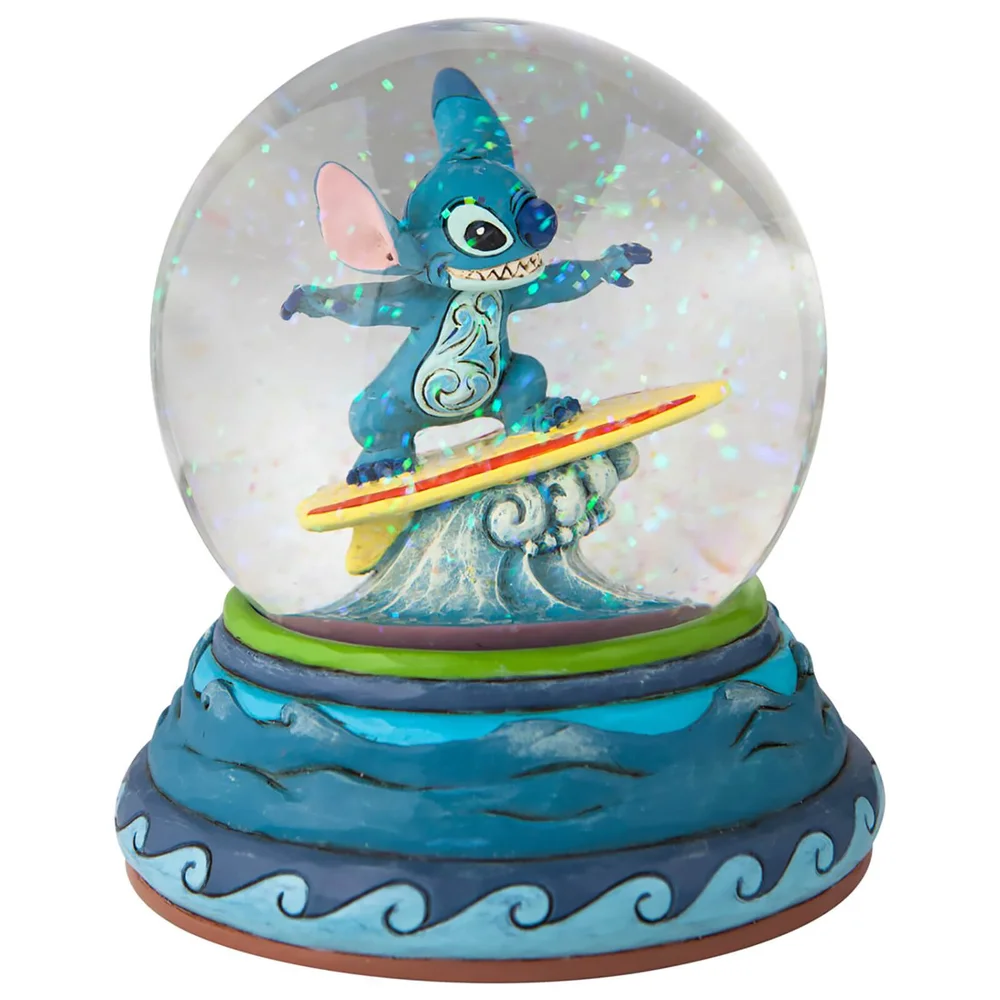 Disney Traditions Stitch Waterball 14cm Image 1