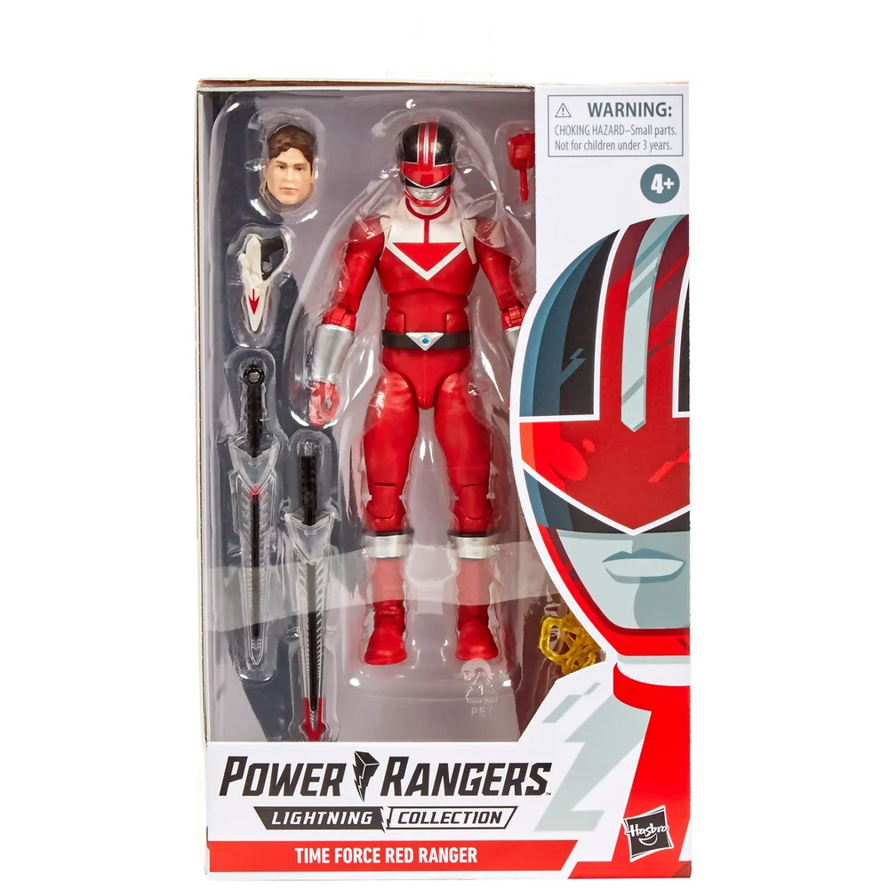 Hasbro Power Rangers Lightning Collection Time force Red Ranger 6-Inch Premium Collectible Action Figure Image 1