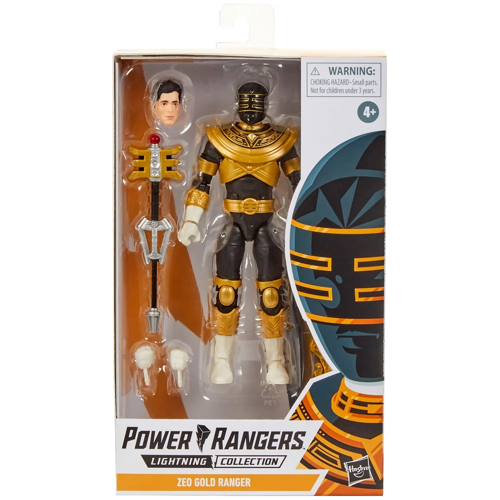 Hasbro Power Rangers Lightning Collection Mighty Morphin Gold Ranger 6-Inch Premium Collectible Action Figure Image 1