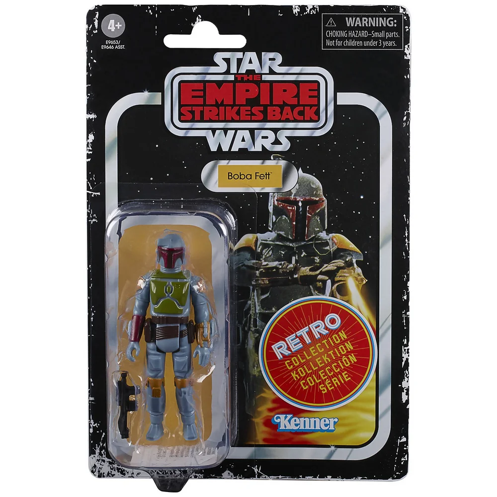 Hasbro Star Wars Retro Collection Boba Fett Toy Action Figure Image 1