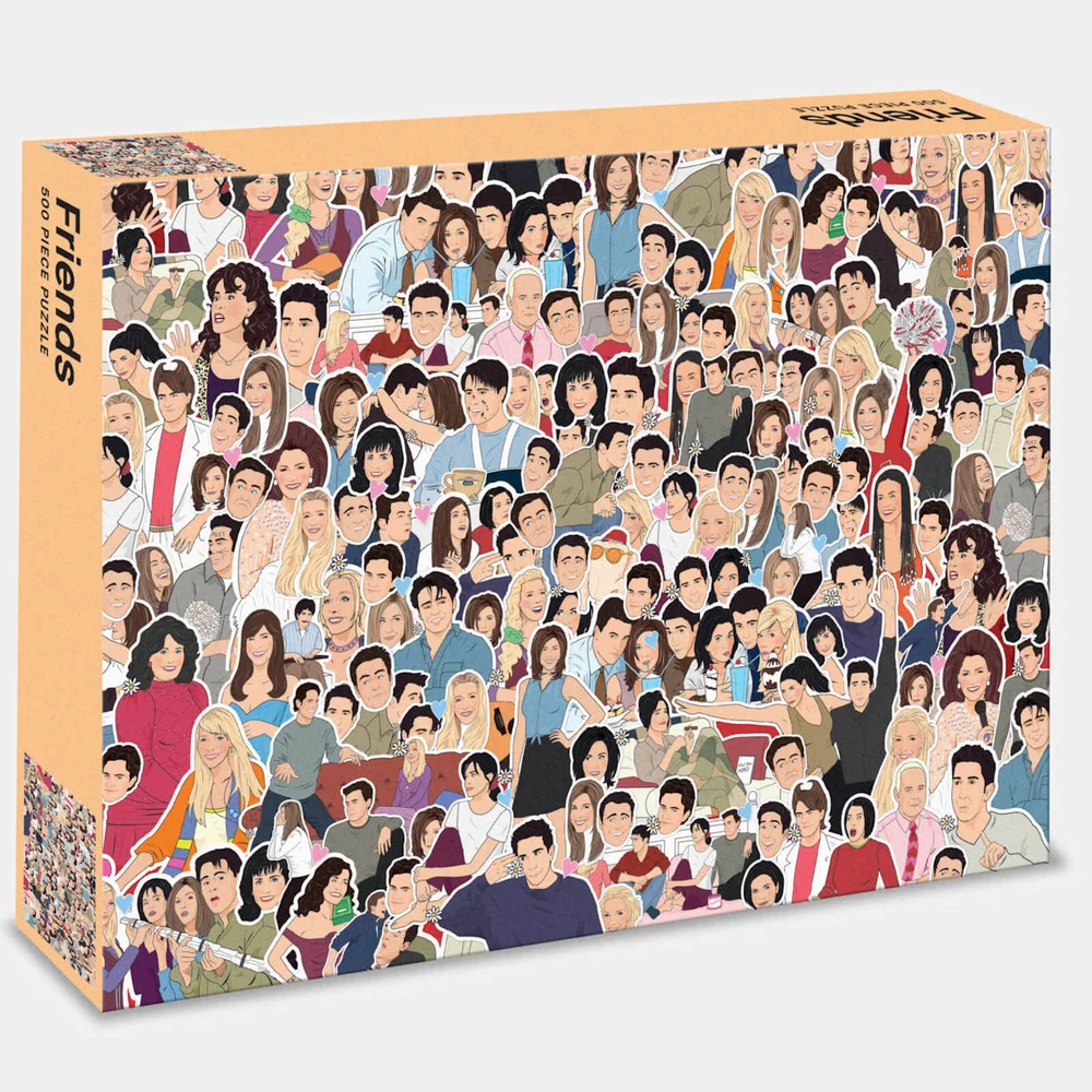 Friends 500 Piece Jigsaw Puzzle Image 1