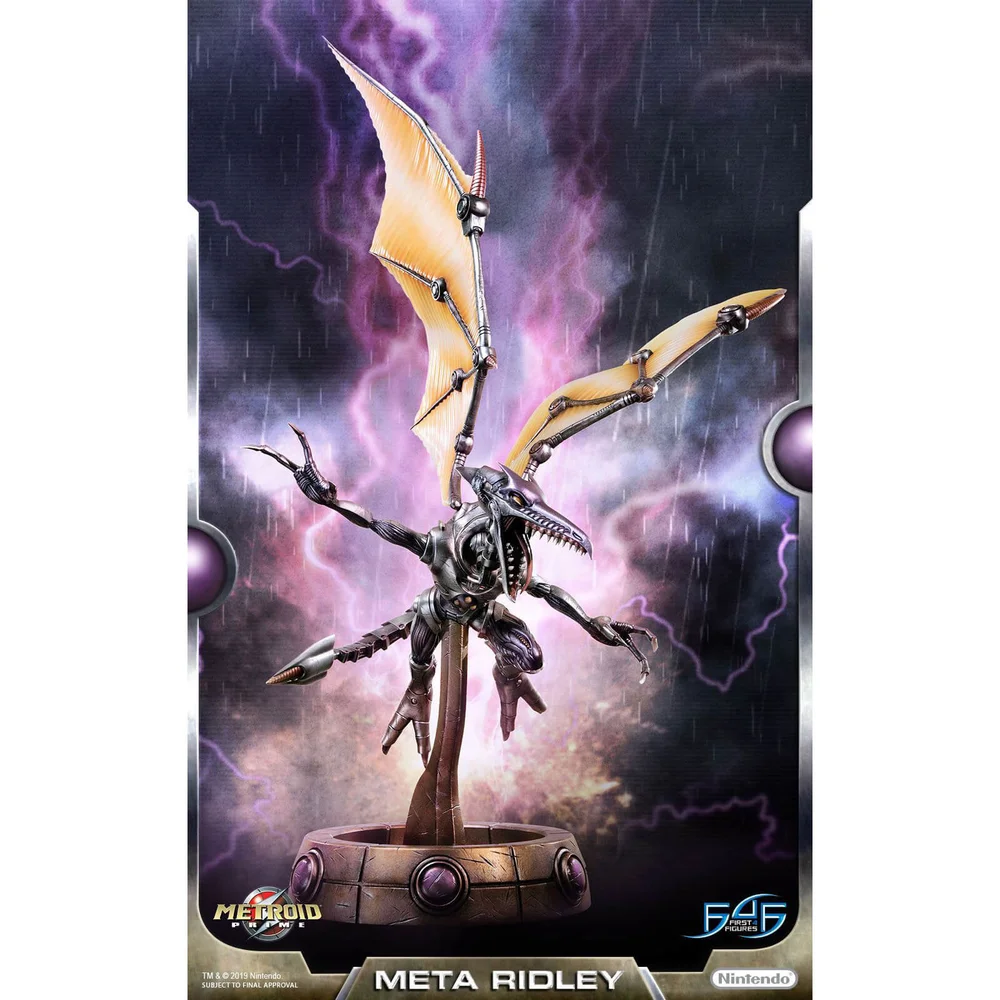 First 4 Figures Metroid Prime Resin Statue - Meta Ridley Image 1