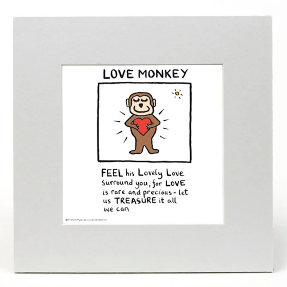 Love Monkey by Edward Monkton Image 1