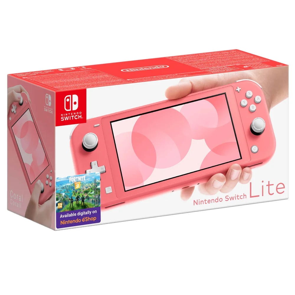 Nintendo Switch Lite (Coral) Image 1