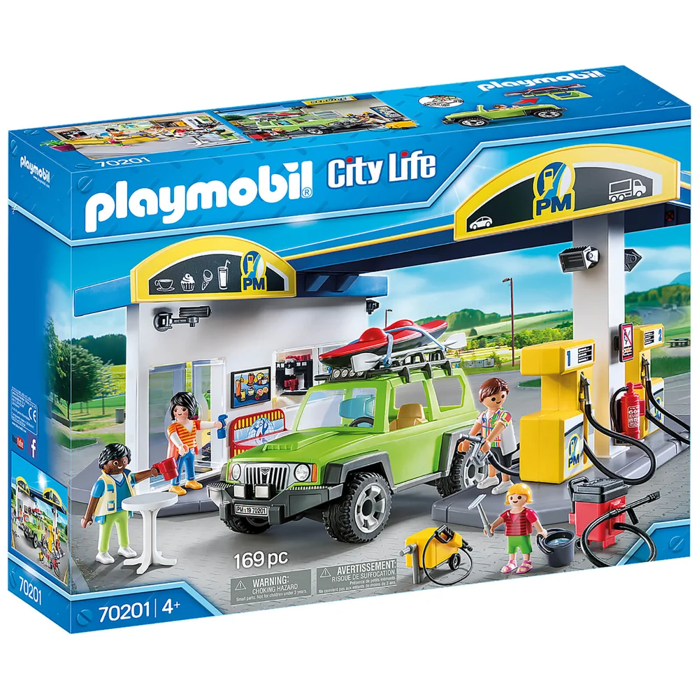 Playmobil City Life Fuel Station (70201) Image 1