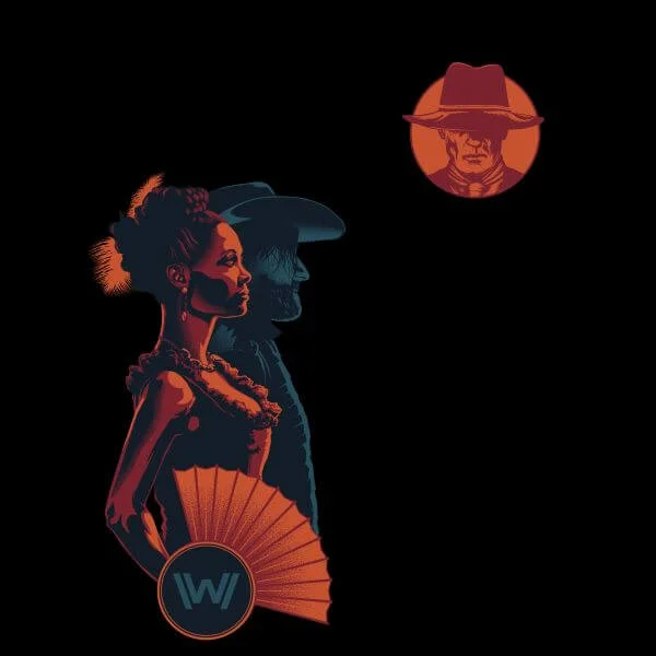 Westworld Mariposa Saloon Women's T-Shirt - Black