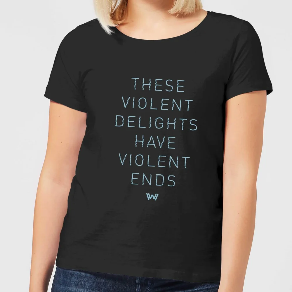 Westworld Violent Delights Women's T-Shirt - Black - XS Image 1