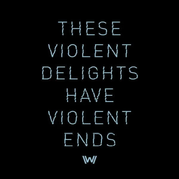 Westworld Violent Delights Women's T-Shirt - Black