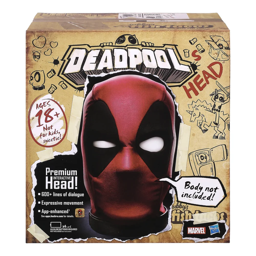 Hasbro Marvel Legends Premium Interactive Deadpool Head Image 1