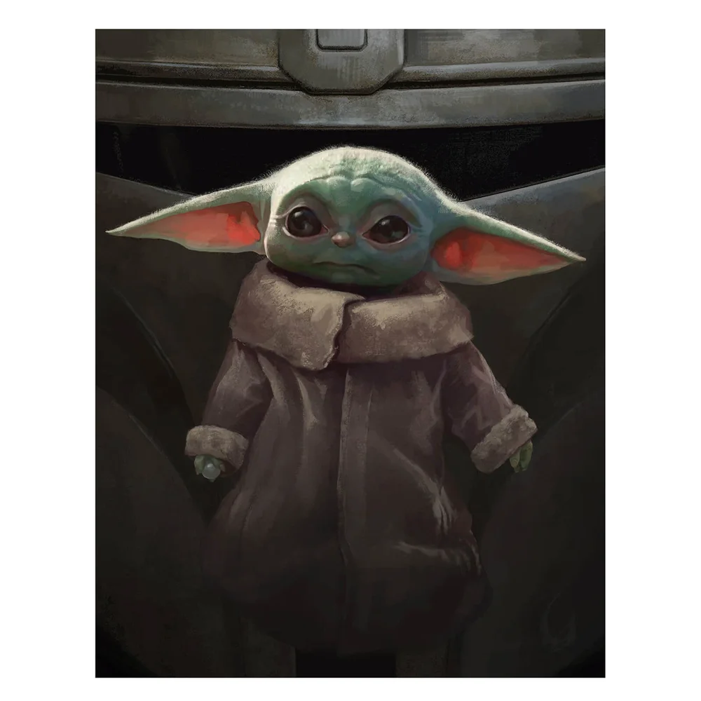 Star Wars Mandalorian "The Foundling" Lithograph by Kayla Woodside Image 1