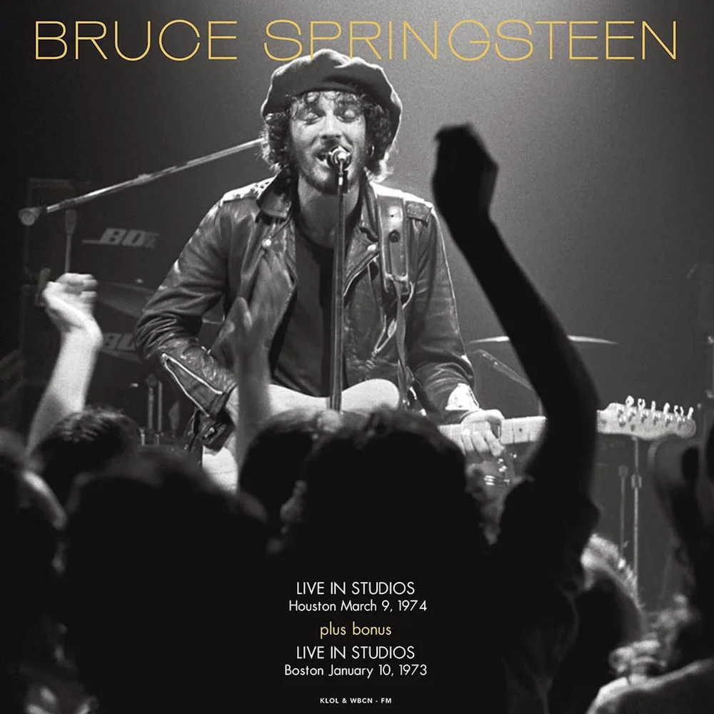 Bruce Springsteen - FM Studios Live In Houston Sept 3rd 1974 & In Boston Oct 1st 1973 (Red Vinyl) Image 1