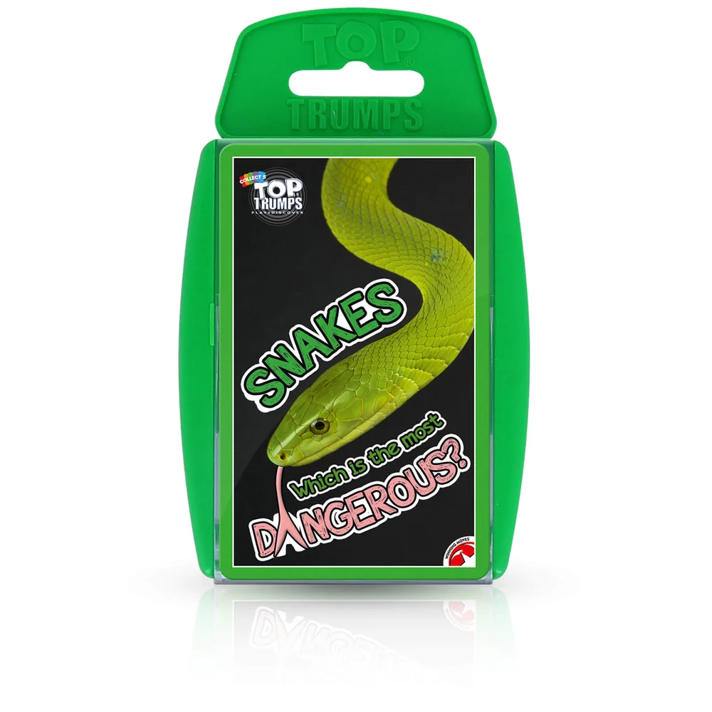 Top Trumps Card Game - Snakes Edition Image 1