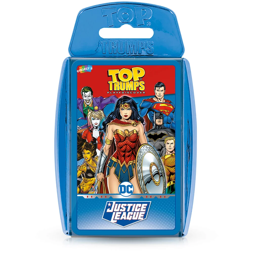 Top Trumps Card Game - Justice League Edition Image 1