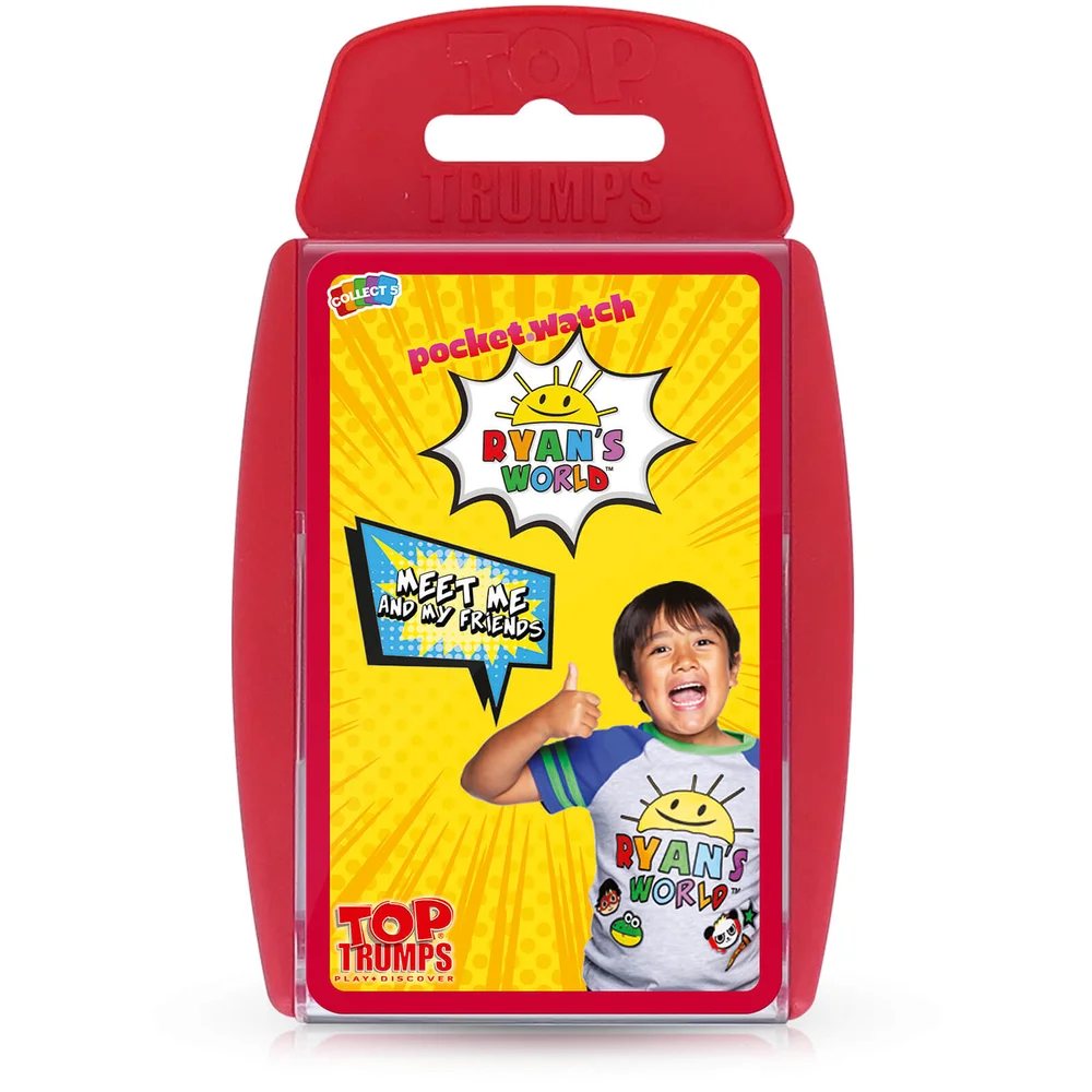 Top Trumps Card Game - Ryans World Edition Image 1