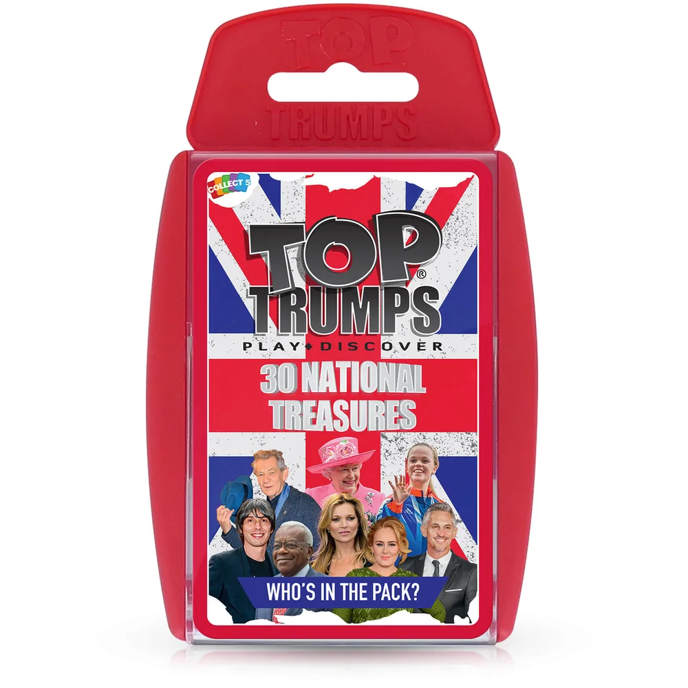 Top Trumps Card Game - National Treasures Edition Image 1