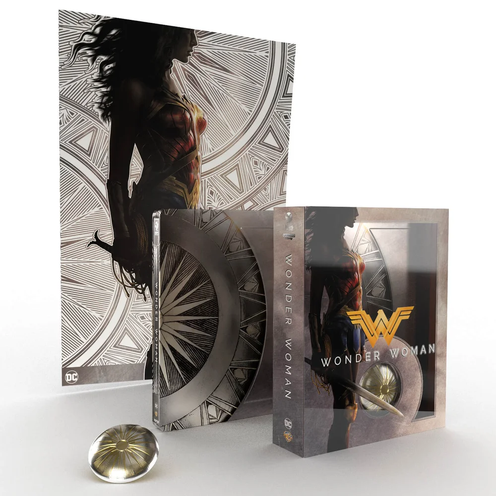 Wonder Woman ? Titans of Cult Limited Edition 4K Ultra HD & Blu-ray Steelbook Image 1