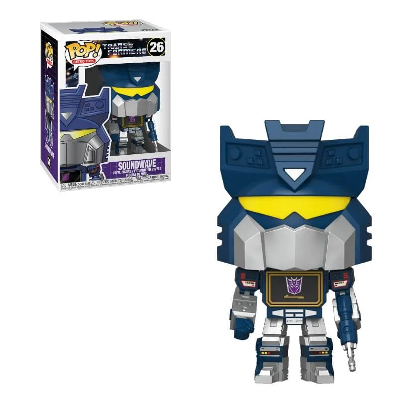 Transformers Soundwave Pop! Vinyl Figure Image 1
