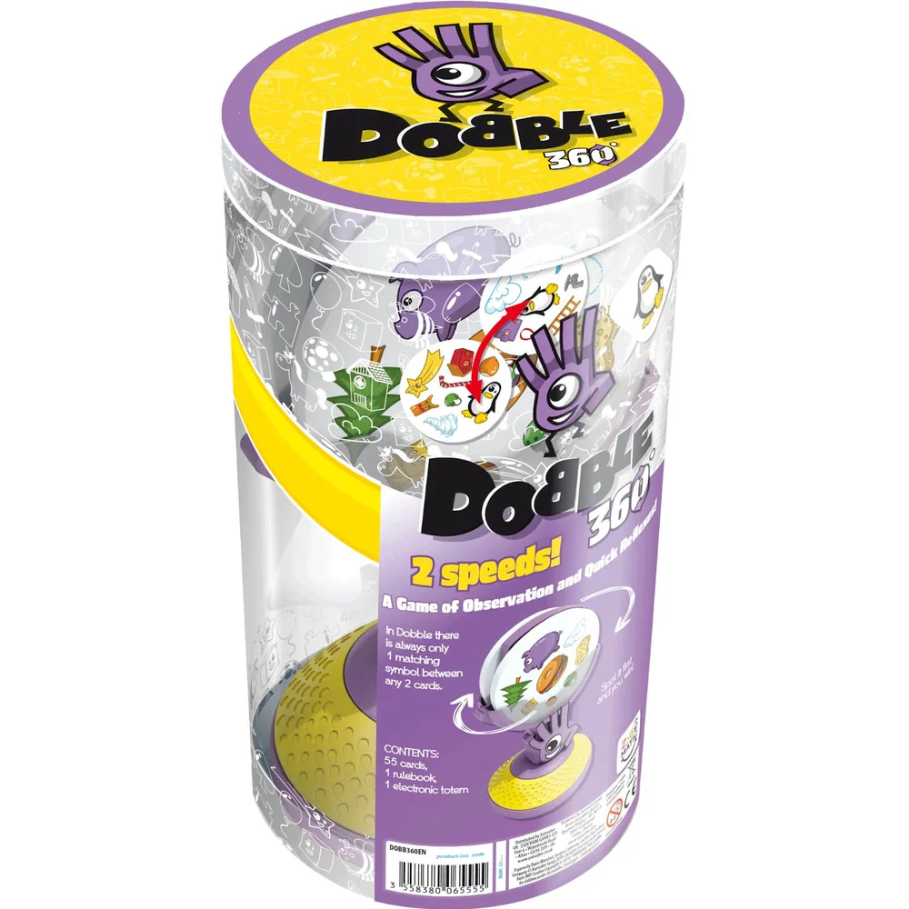 Dobble 360 Card Game Image 1