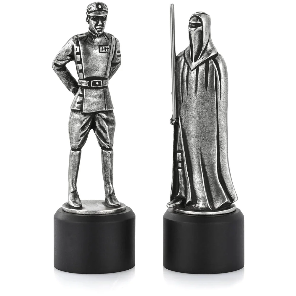 Royal Selangor Star Wars Pewter Chesspiece - Imperial Officer and Red Guard (Bishop/Knight) Image 1