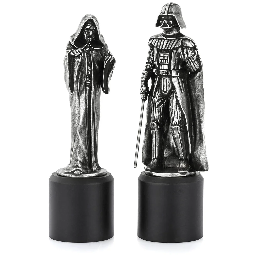 Royal Selangor Star Wars Pewter Chesspieces - Darth Vader and Sidious (King/Queen) Image 1