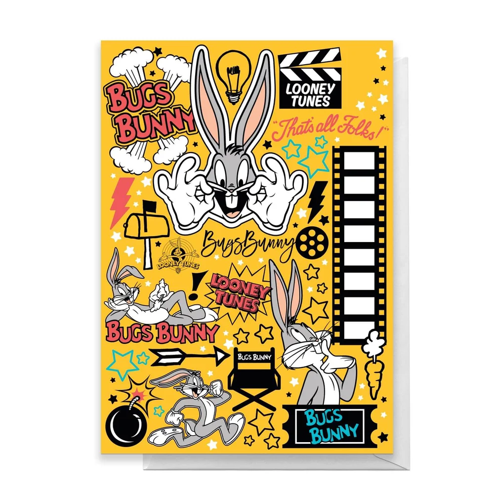 Looney Tunes Happy Birthday Greetings Card - Standard Card Image 1