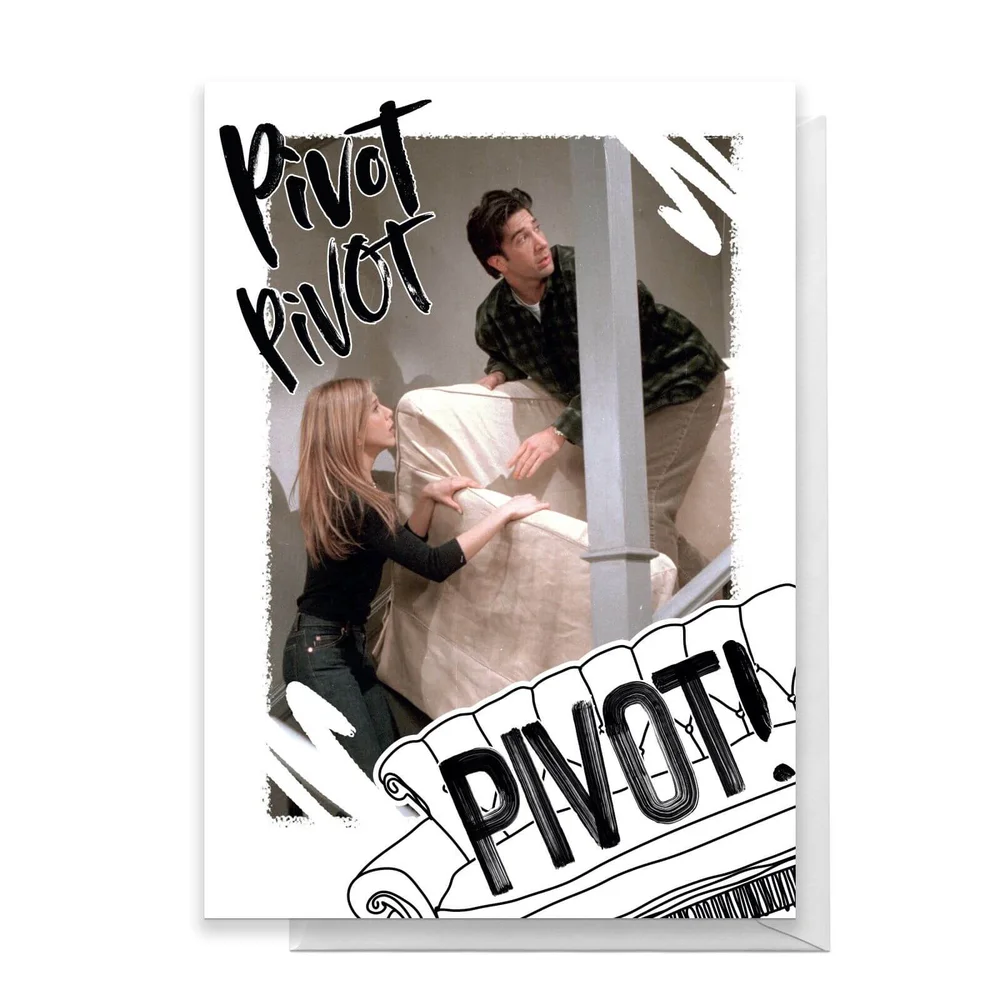 Friends PIVOT! Greetings Card - Standard Card Image 1