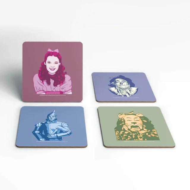 Wizard Of Oz Coaster Set