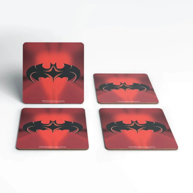 DC Batman & Robin Coaster Set