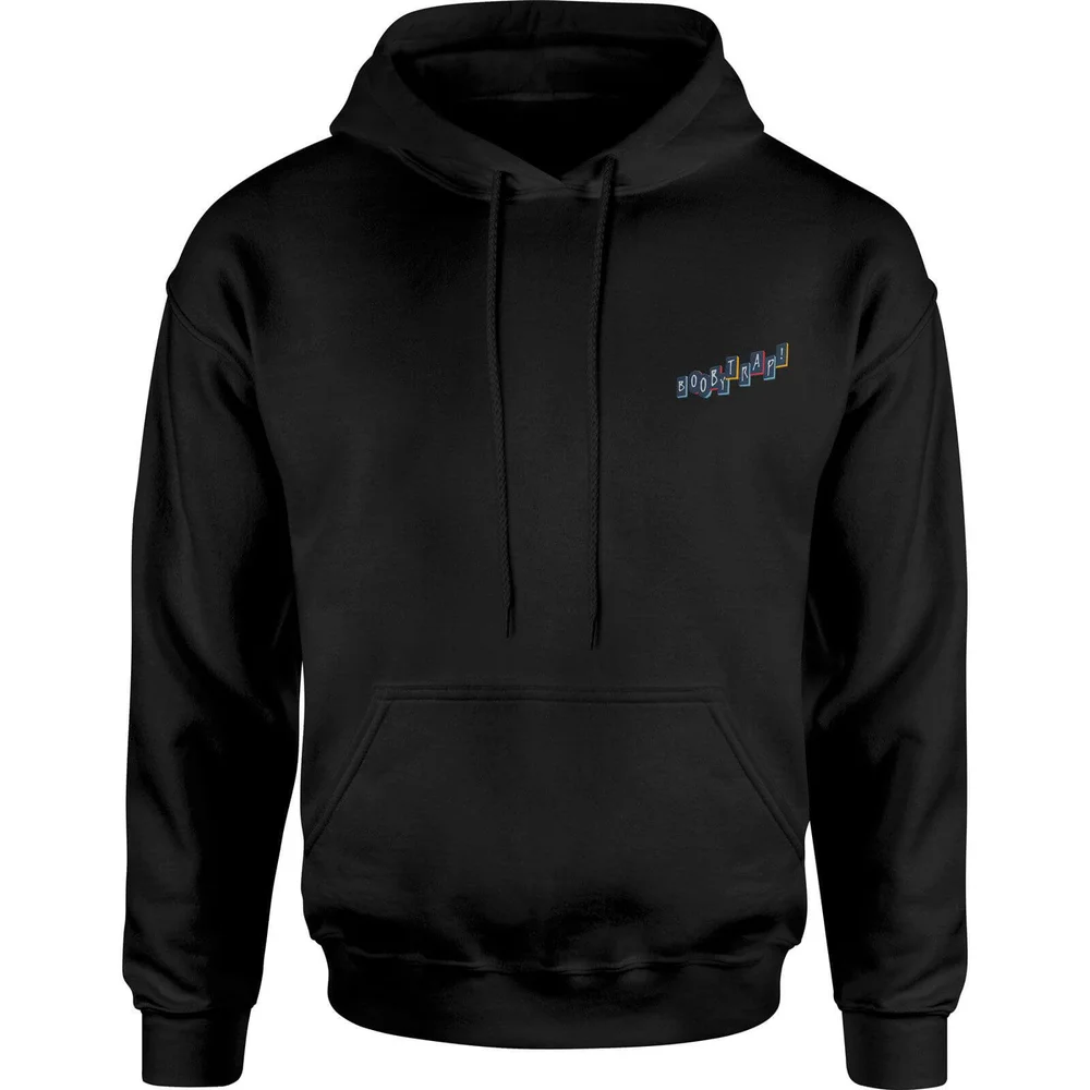 Birds of Prey Boobytrap Embroidered Unisex Hoodie - Black - S Image 1