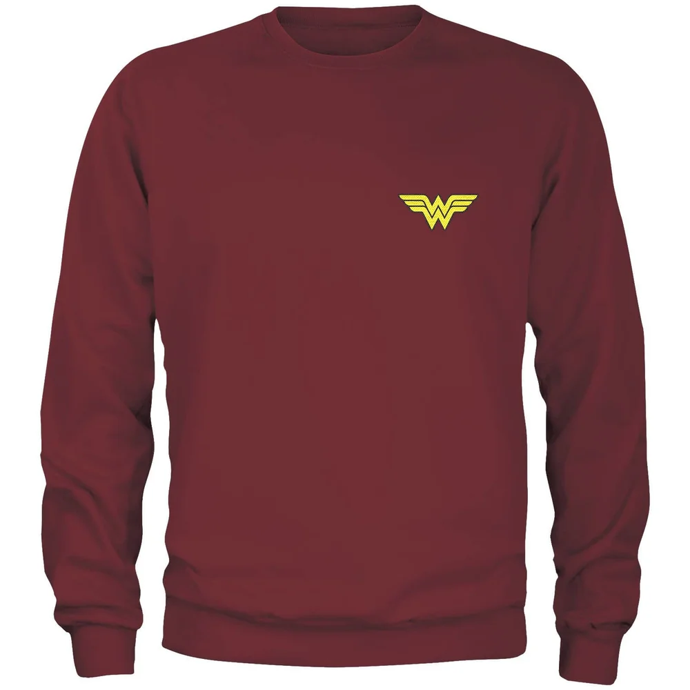 DC Wonder Woman Unisex Sweatshirt - Burgundy - S Image 1