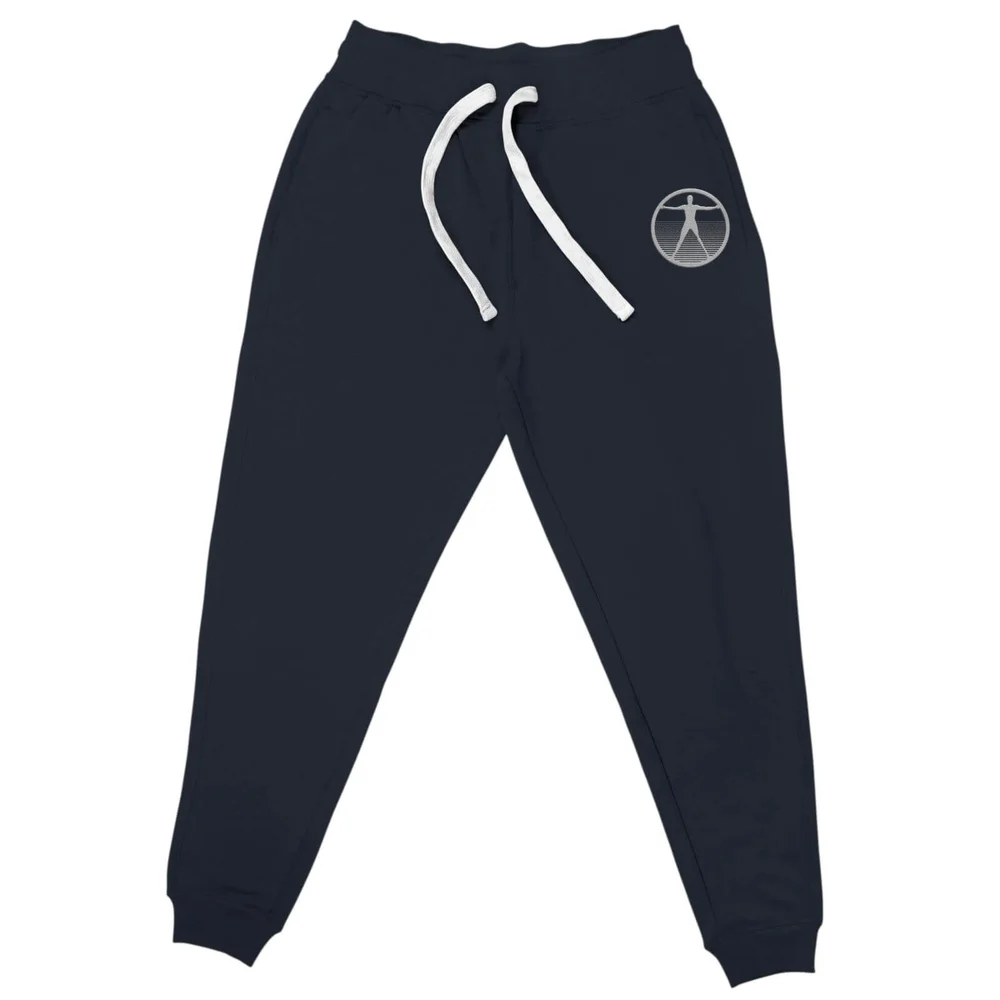 Westworld Logo Embroidered Unisex Joggers - Navy - S Image 1