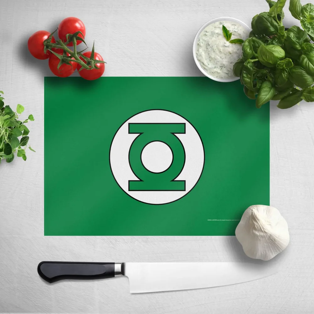 Green Lantern Chopping Board Image 1