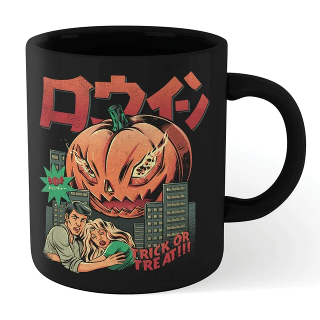 Ilustrata Pumpkiller Kaiju Mug - Black