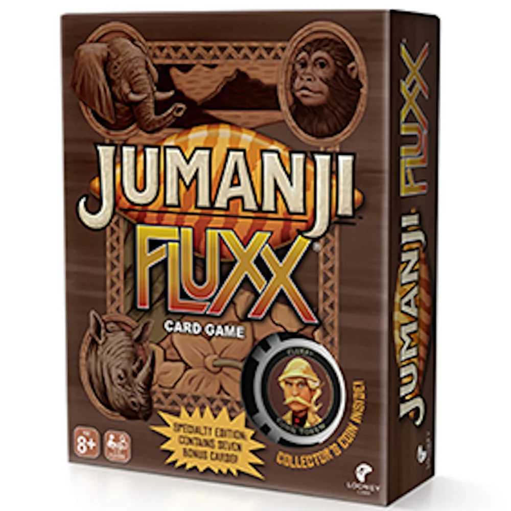 Jumanji Fluxx Board Game Image 1