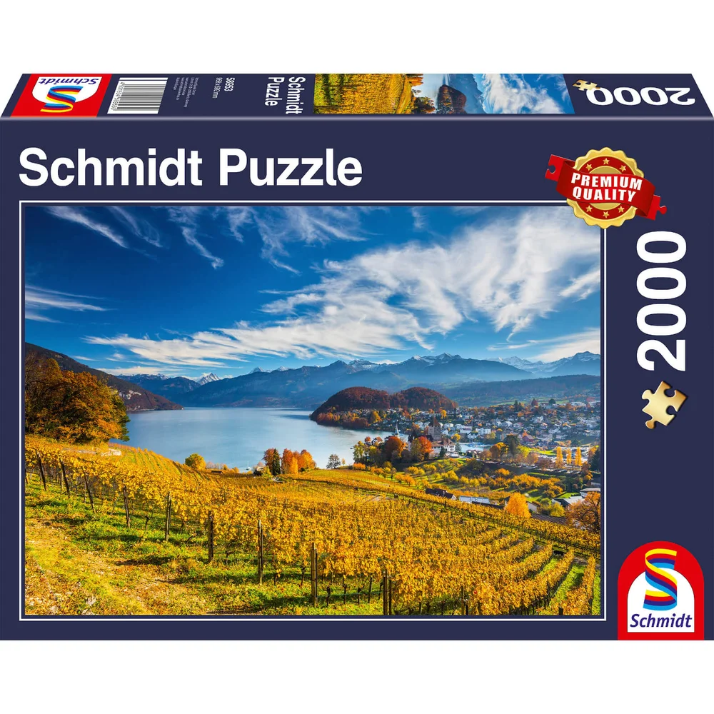 Vineyards (2000 Pieces) Puzzle Image 1