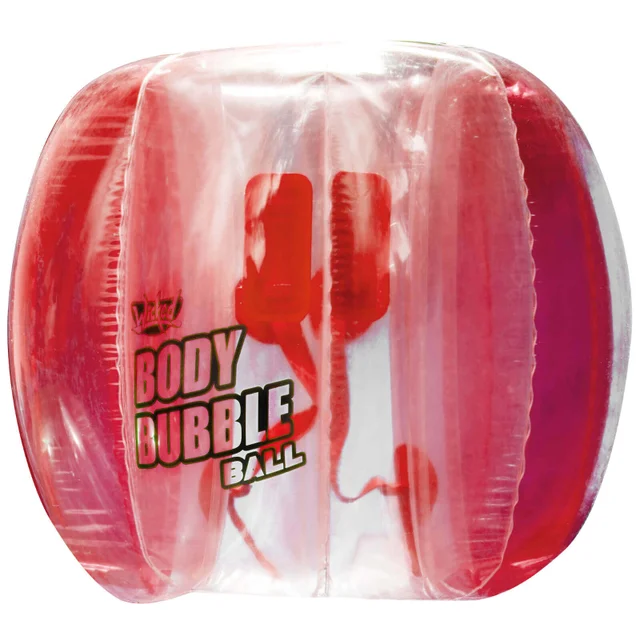 Wicked Vision Body Bubble Ball - Large Inflatable Outdoor Game - Red
