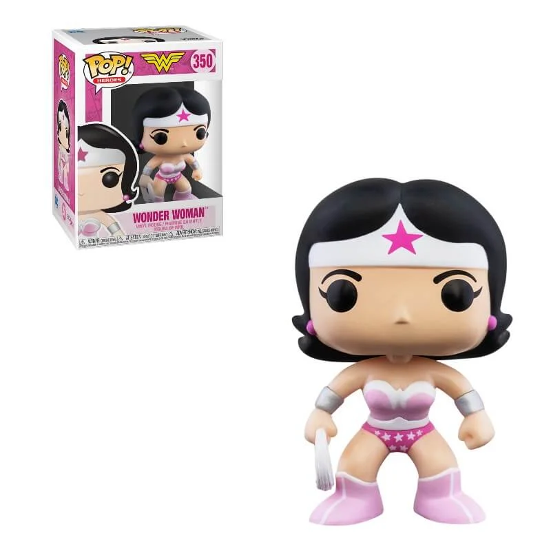 DC Comics BC Awareness Wonder Woman Pop! Vinyl Figure Image 1
