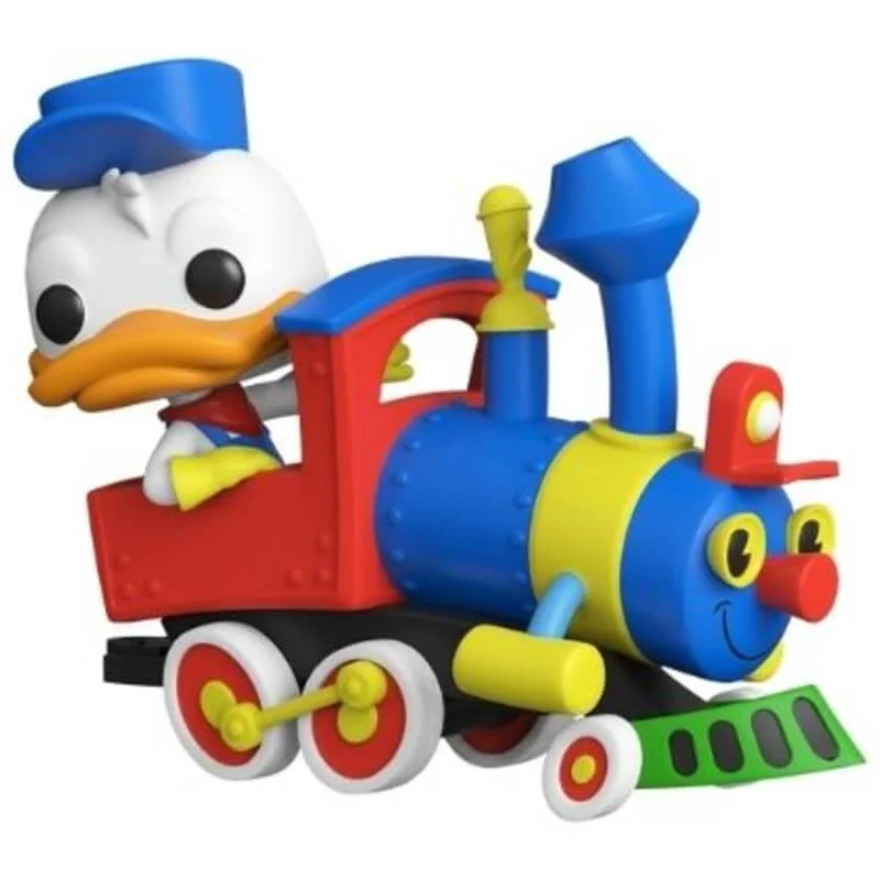 Casey Junior Donald Duck with Engine Pop! Train Image 1