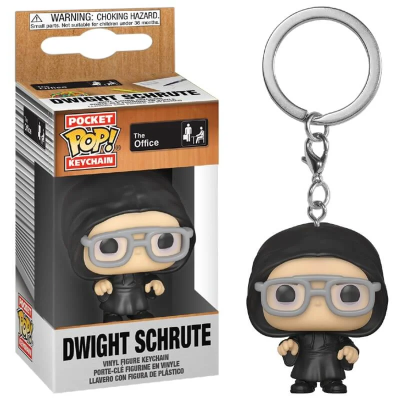 The Office Dwight as Dark Lord Funko Pop! Keychain Image 1