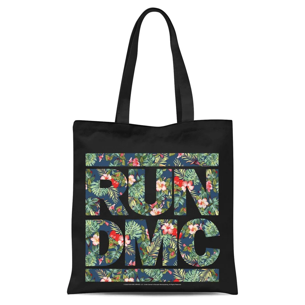 Tropical Run Dmc Tote Bag - Black Image 1