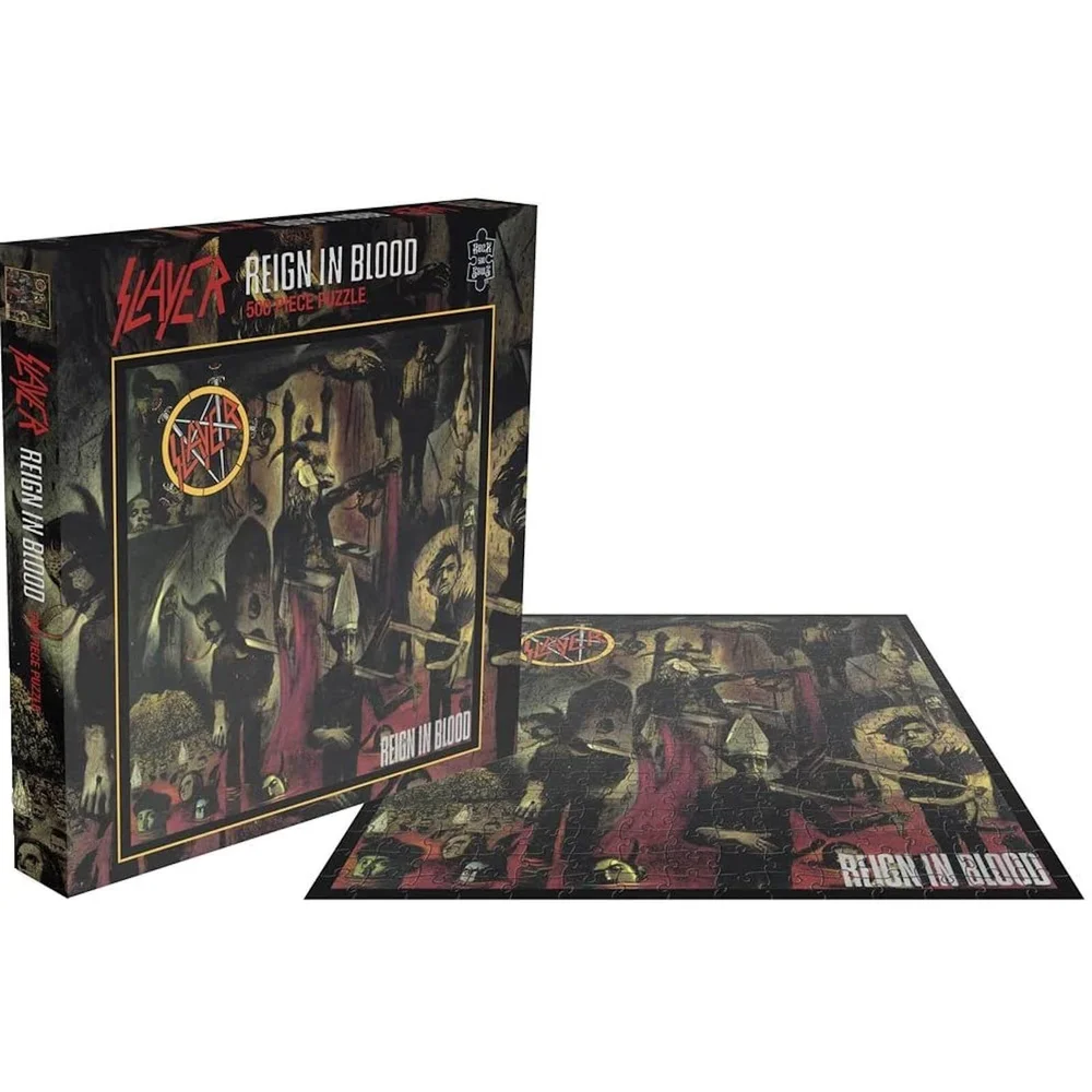 Slayer Reign in Blood (500 Piece Jigsaw Puzzle) Image 1
