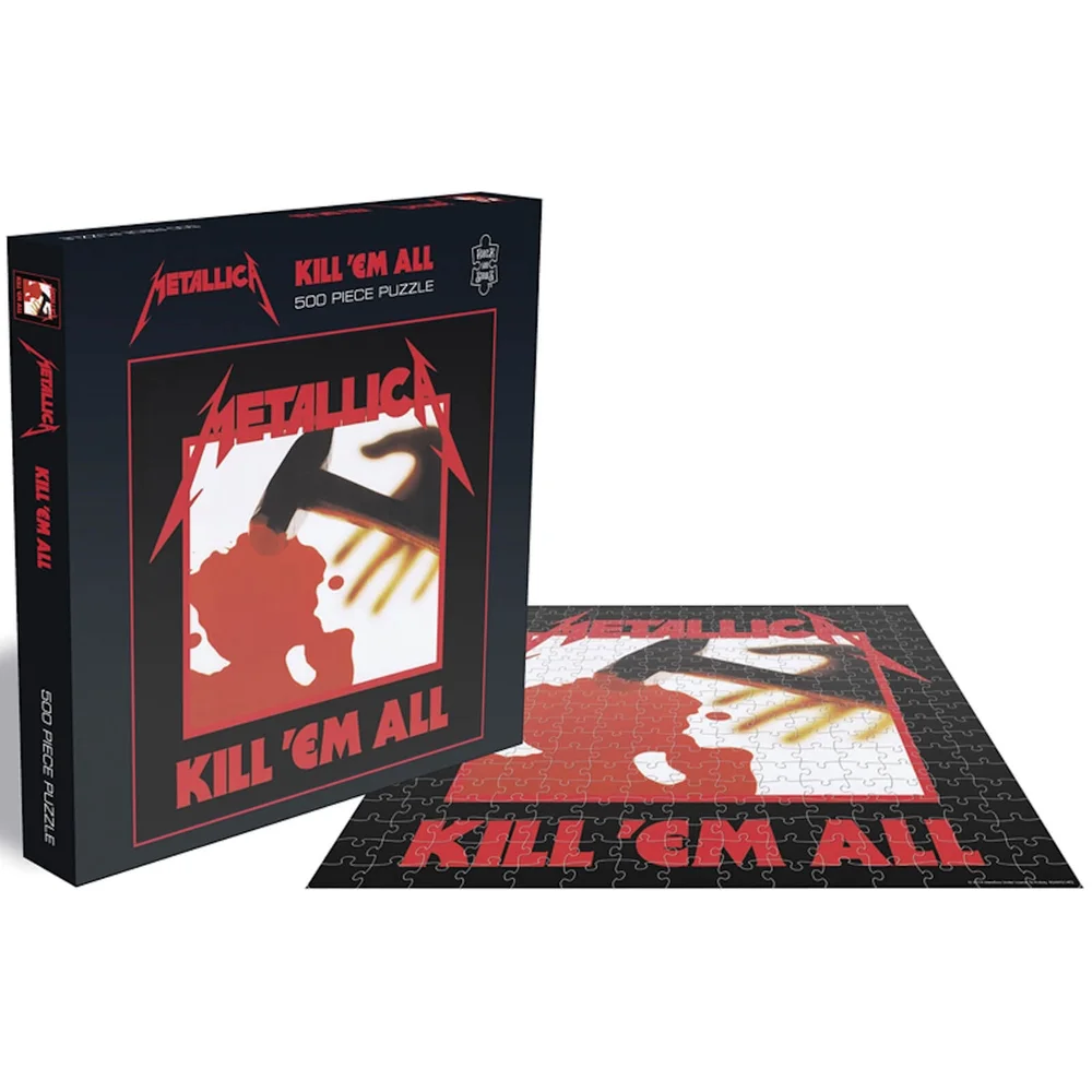 Metallica Kill 'Em All (500 Piece Jigsaw Puzzle) Image 1