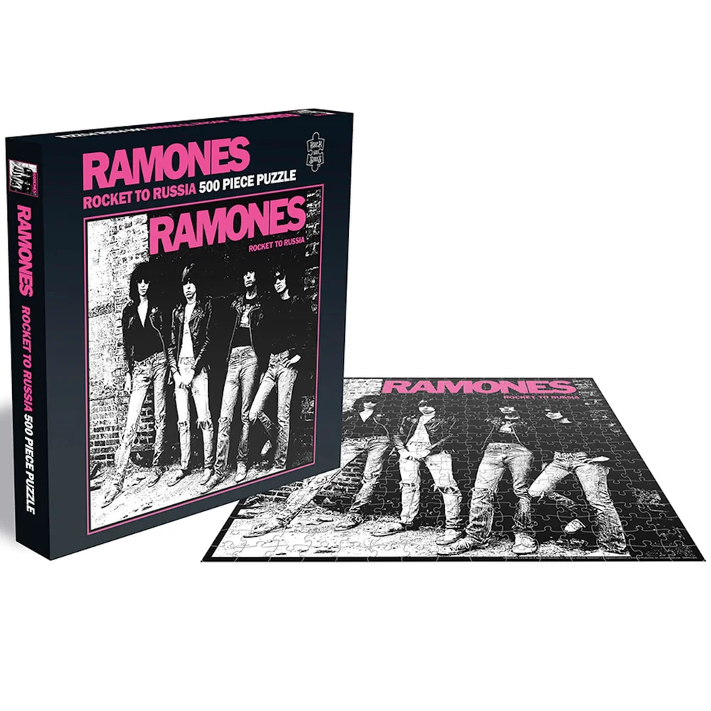 Ramones Rocket to Russia (500 Piece Jigsaw Puzzle) Image 1