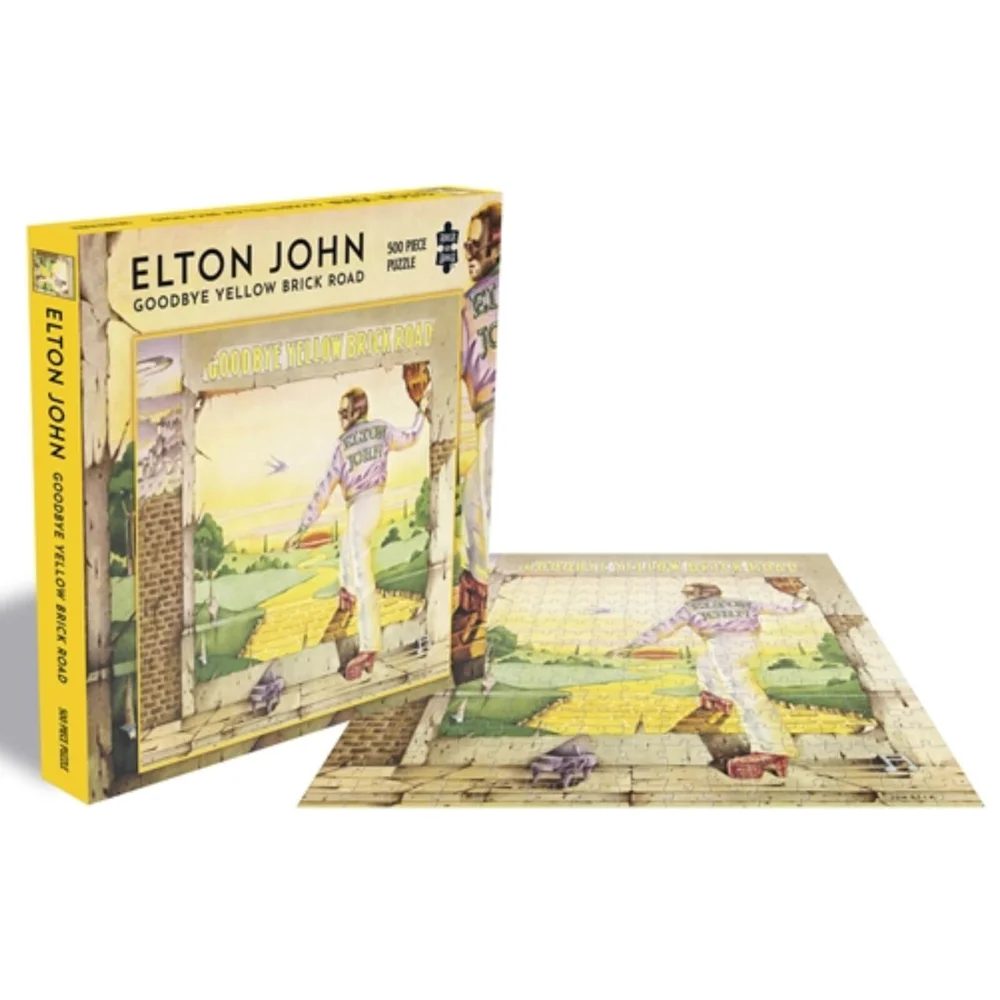 Elton John Goodbye Yellow Brick Road (500 Piece Jigsaw Puzzle) Image 1