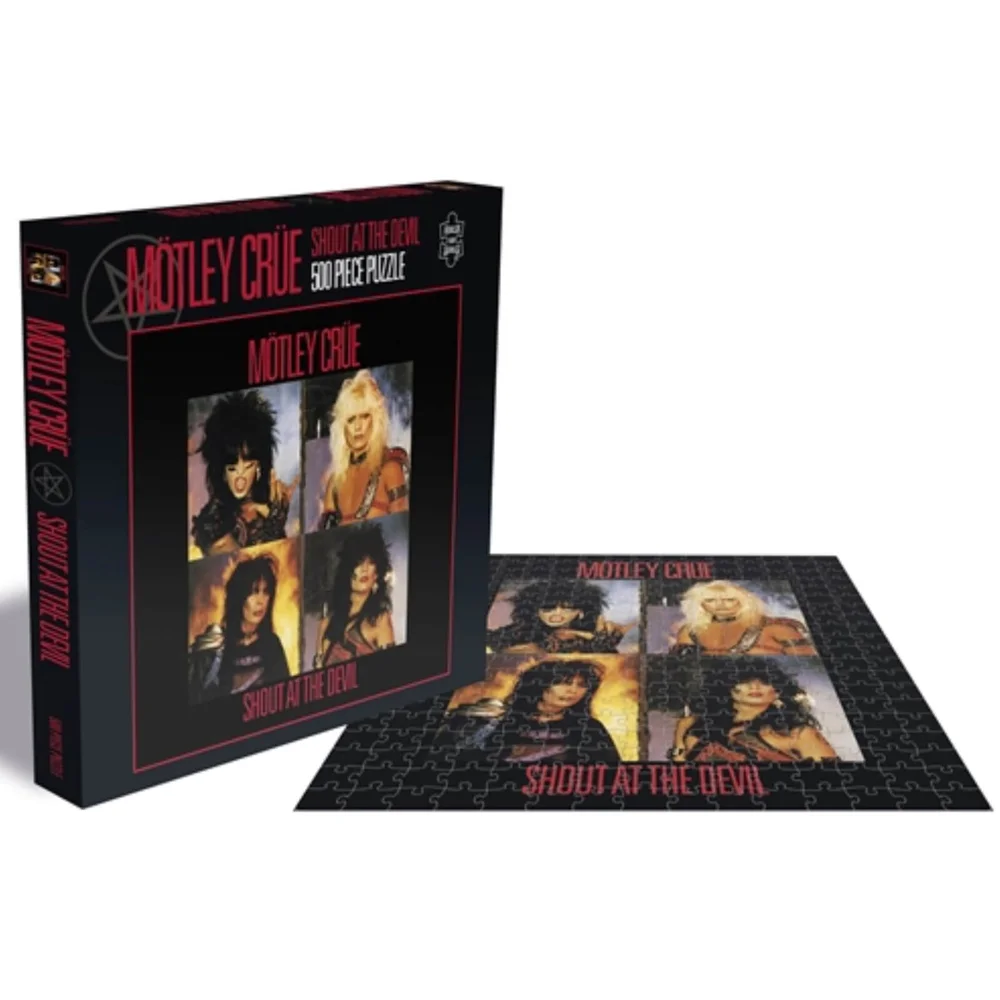 Motley Crue Shout at the Devil (500 Piece Jigsaw Puzzle) Image 1