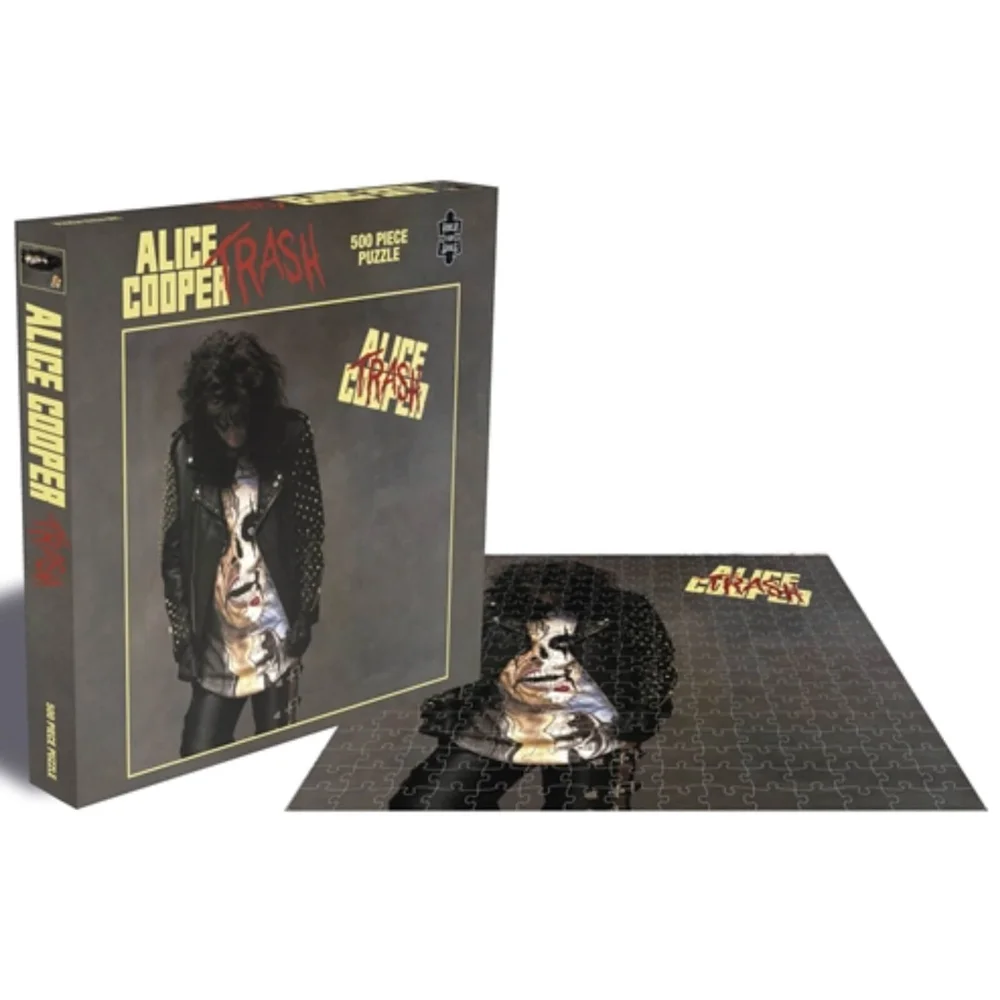 Alice Cooper Trash (500 Piece Jigsaw Puzzle) Image 1