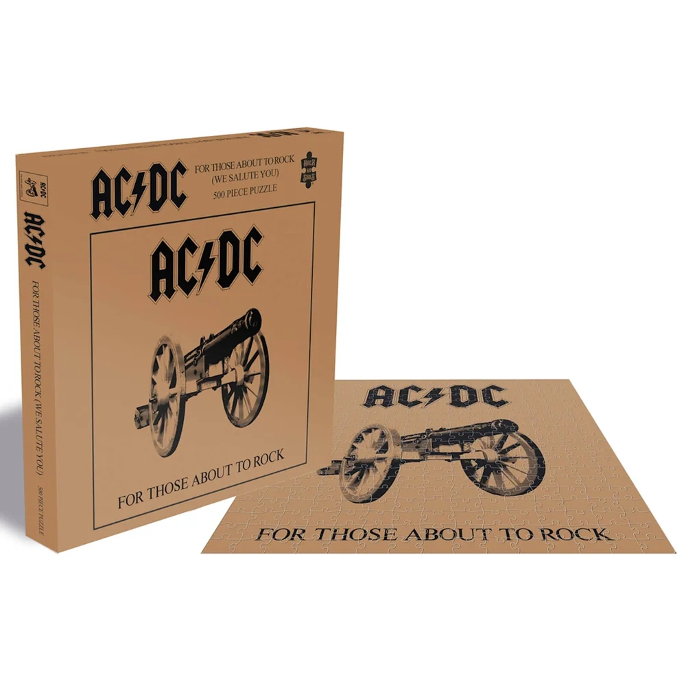 AC/DC For Those About to Rock (500 Piece Jigsaw Puzzle) Image 1