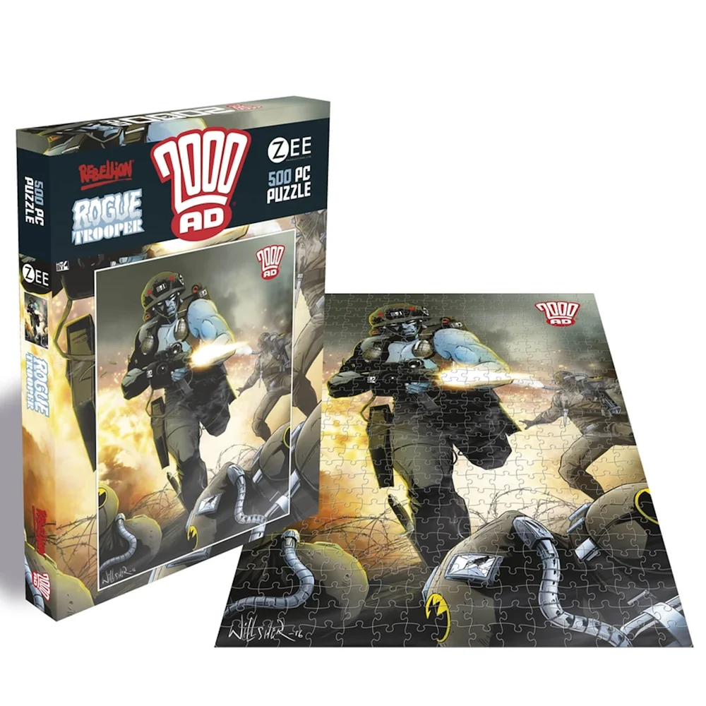 2000AD Rogue Trooper (500 Piece Jigsaw Puzzle) Image 1