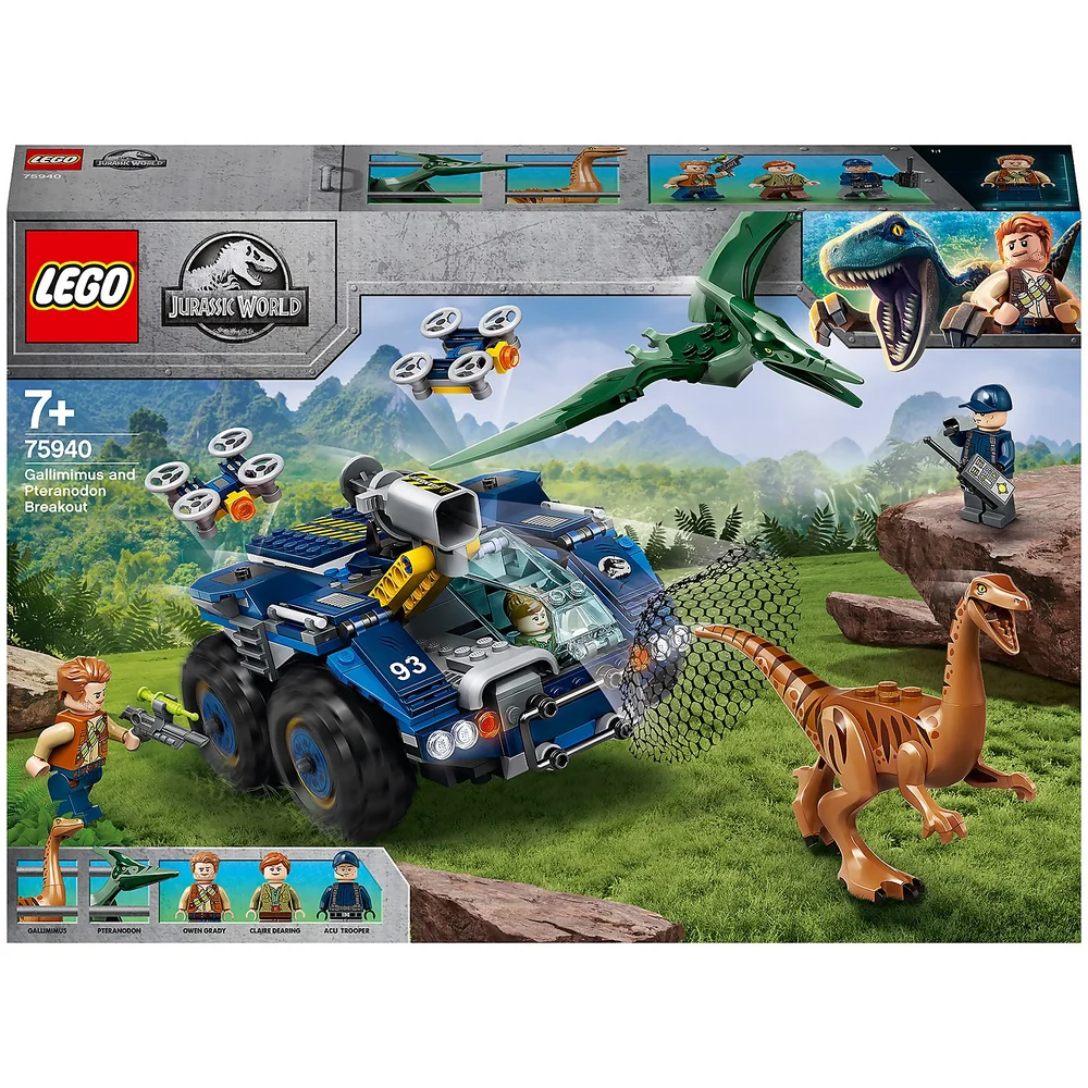 LEGO Jurassic World: Gallimimus and Pteranodon Breakout (75940) Image 1
